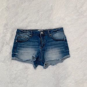 abercrombie jean shorts